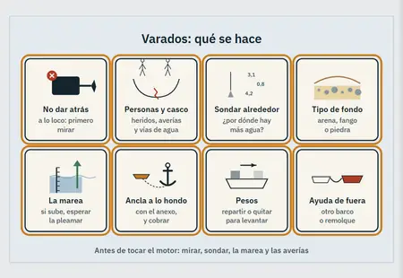 «Varada, abordaje y vías de agua»: la primera pantalla