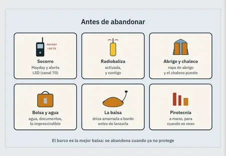 «Abandono de la embarcación»: la primera pantalla